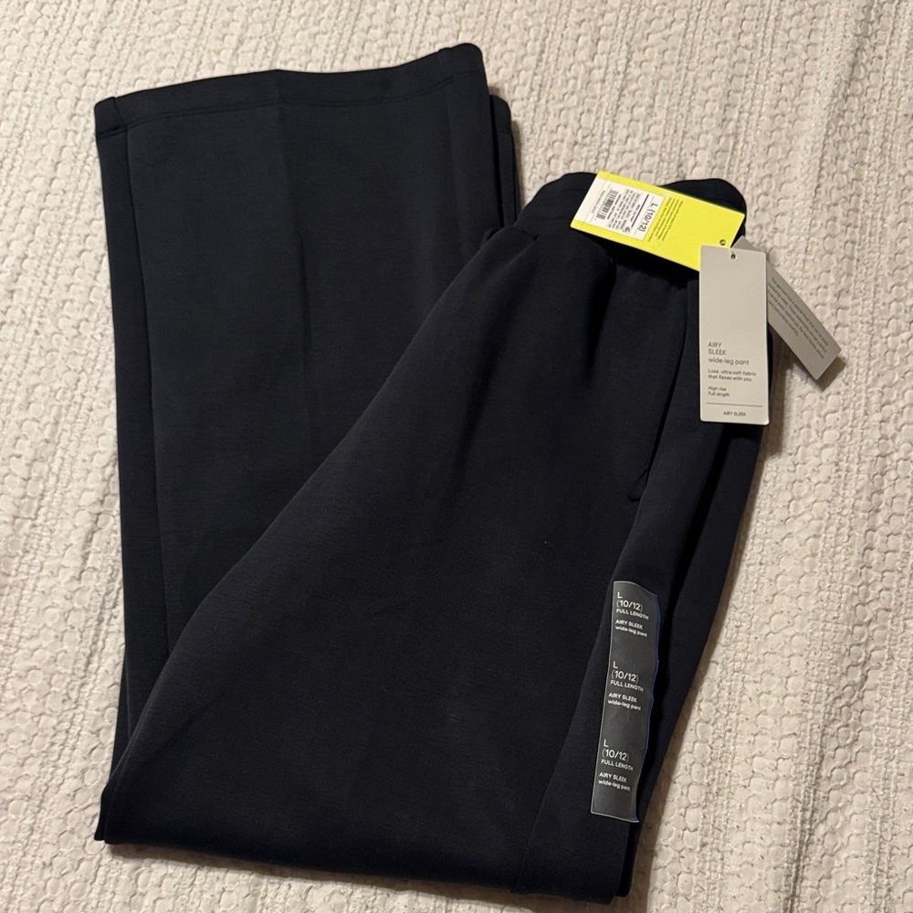 Girls Airy Sleek Wide Leg Pants - All in Motion Size L